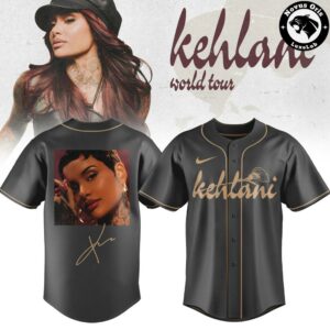 Kehlani World Tour 2026 Signature Concert Baseball Jersey 10
