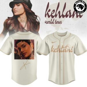Kehlani World Tour 2026 Signature Concert Baseball Jersey 11