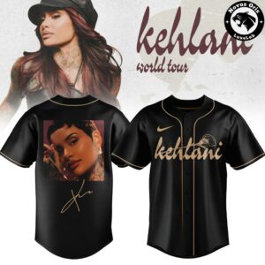 Kehlani World Tour 2026 Signature Concert Baseball Jersey 12