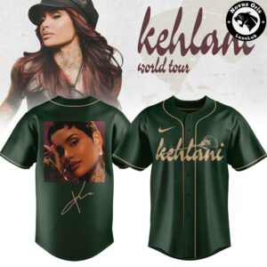 Kehlani World Tour 2026 Signature Concert Baseball Jersey 13