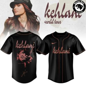 Kehlani World Tour 2026 Signature Concert Baseball Jersey 4