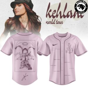 Kehlani World Tour 2026 Signature Concert Baseball Jersey 6