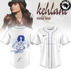 Kehlani World Tour 2026 Signature Concert Baseball Jersey 7