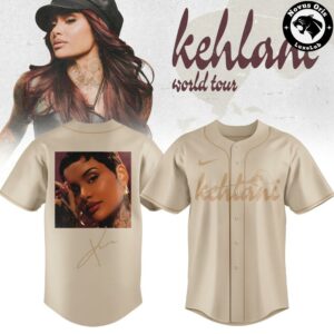 Kehlani World Tour 2026 Signature Concert Baseball Jersey 9