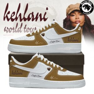 Kehlani x World Tour 2026 North America Custom Air Force 1 10