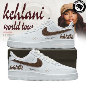 Kehlani x World Tour 2026 North America Custom Air Force 1 6