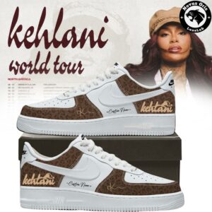 Kehlani x World Tour 2026 North America Custom Air Force 1 8