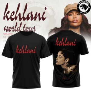 Kehlani x World Tour 2026 North America Custom T-Shirt