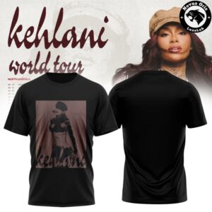 Kehlani x World Tour 2026 North America Custom T Shirt 3