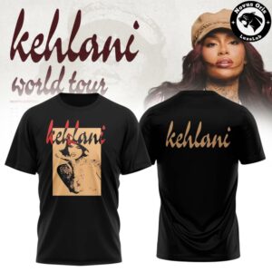 Kehlani x World Tour 2026 North America Custom T Shirt 4