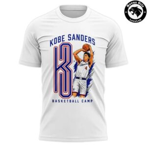 Kobe Sanders 2026 Basketball Camp White T Shirt 2