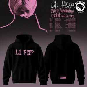 Lil Peep 30th Birthday Celebration 2026 Tour Hoodie 4
