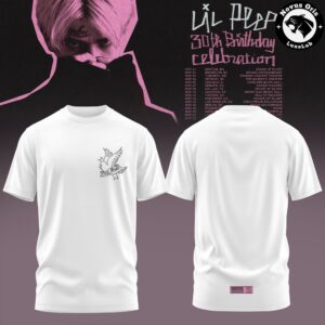 Lil Peep 30th Birthday Celebration 2026 Tour T Shirt 1