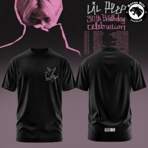 Lil Peep 30th Birthday Celebration 2026 Tour T Shirt 2