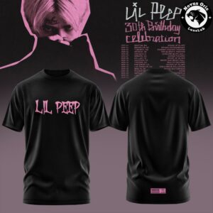 Lil Peep 30th Birthday Celebration 2026 Tour T Shirt 5
