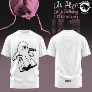 Lil Peep 30th Birthday Celebration 2026 Tour T Shirt 8