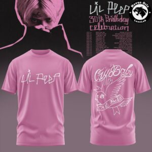Lil Peep 30th Birthday Celebration 2026 Tour T Shirt 9
