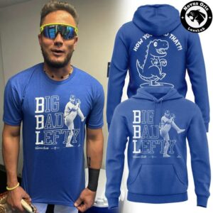 Los Angeles Dodgers Tanner Scott Big Bad Lefty Royal Blue Hoodie