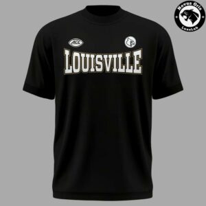 Louisville Cardinals Football All For The Ville Graphic T Shirt 5