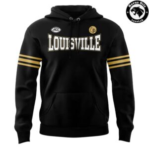 Louisville Cardinals Football All For The Ville Hoodie 2