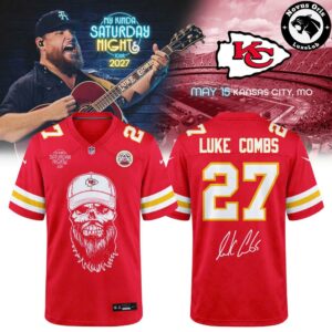Luke Combs Kansas City Chiefs My Kinda Saturday Night Tour 2027 Jersey