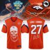 Luke Combs x Denver Broncos My Kinda Saturday Night Tour 2027 Football Jersey