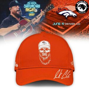 Luke Combs x Denver Broncos My Kinda Saturday Night Tour 2027 Baseball Jersey 2