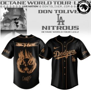 MLB x Don Toliver Octane World Tour 2026 Graphic Baseball Jersey 3