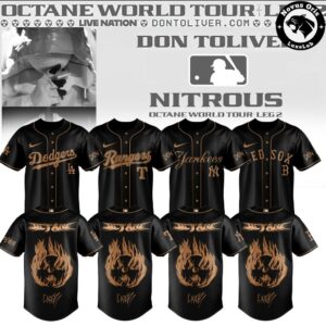 MLB x Don Toliver Octane World Tour 2026 Graphic Baseball Jersey