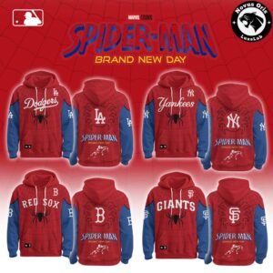MLB x Spider-Man Brand New Day 2026 Hoodie