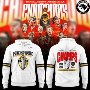 Maryland Charm 2026 WLL Inaugural Champions Hoodie 1
