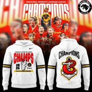 Maryland Charm 2026 WLL Inaugural Champions Hoodie 2