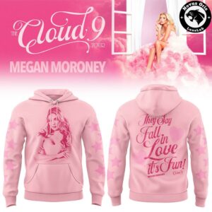 Megan Moroney The Cloud 9 Tour 2026 Pink Hoodie 2
