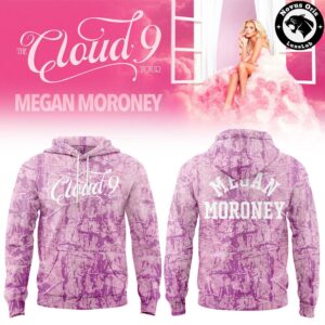 Megan Moroney The Cloud 9 Tour 2026 Pink Hoodie 5
