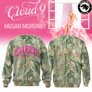 Megan Moroney The Cloud 9 Tour 2026 Pink Sweatshirt 2