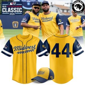 Milwaukee Brewers 2026 Midwest Little League Classic Baseball Jersey