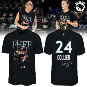 Minnesota Lynx Napheesa Collier 24 Queen Phee Vintage Graphic T-Shirt