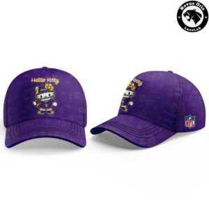 Minnesota Vikings x Hello Kitty 2026 Crossover Graphic Football Jersey 3