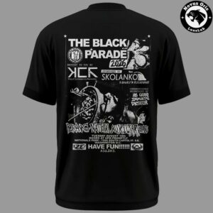 My Chemical Romance The Black Parade Tour 2026 T Shirt 4