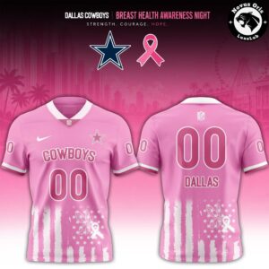 NFL Breast Health Awareness Night 2026 Pink Ribbon Football Jersey 6