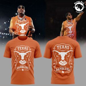 Nelly Austin Gamblers Texas Longhorns Concert Graphic T Shirt 2