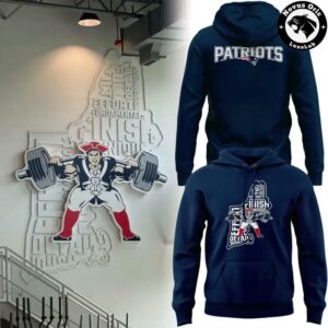 New England Patriots 2026 Weight Room Training Hoodie
