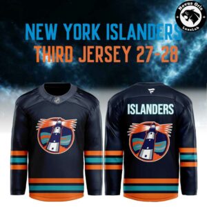 New York Islanders Lighthouse Concept NHL Hockey Jersey 1