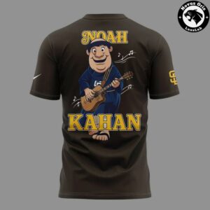 Noah Kahan x San Diego Padres The Great Divide Tour 2026 T Shirt 3