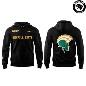Norfolk State Spartans Football Dark Mode Activated Hoodie 2