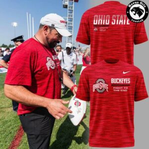 Ohio State Buckeyes Fight To The End T-Shirt