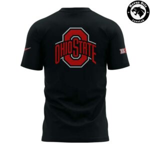 Ohio State Buckeyes Jesus Won Black T Shirt 3