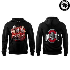 Ohio State Buckeyes Preseason Training Camp Solo Raudo Hoodie 2