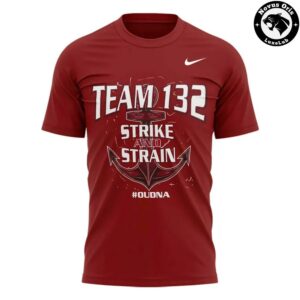 Oklahoma Sooners Football Team 132 Strike and Strain T Shirt 2