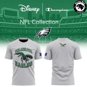 Philadelphia Eagles Disney Champion NFL Main Character Energy T-Shirt